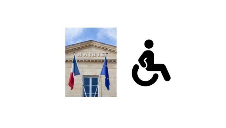 Accessibilité des lieux publics. Future mairie